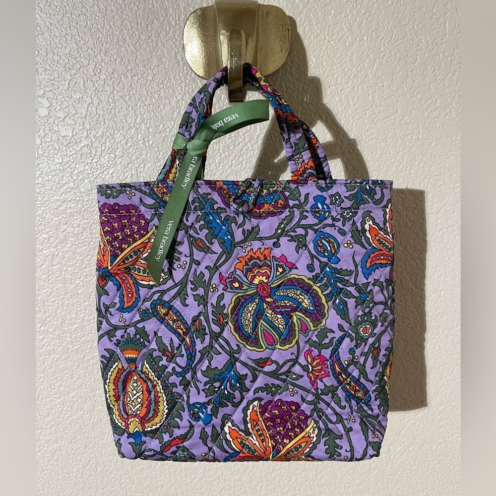 Vera Bradley Purple Floral Tote